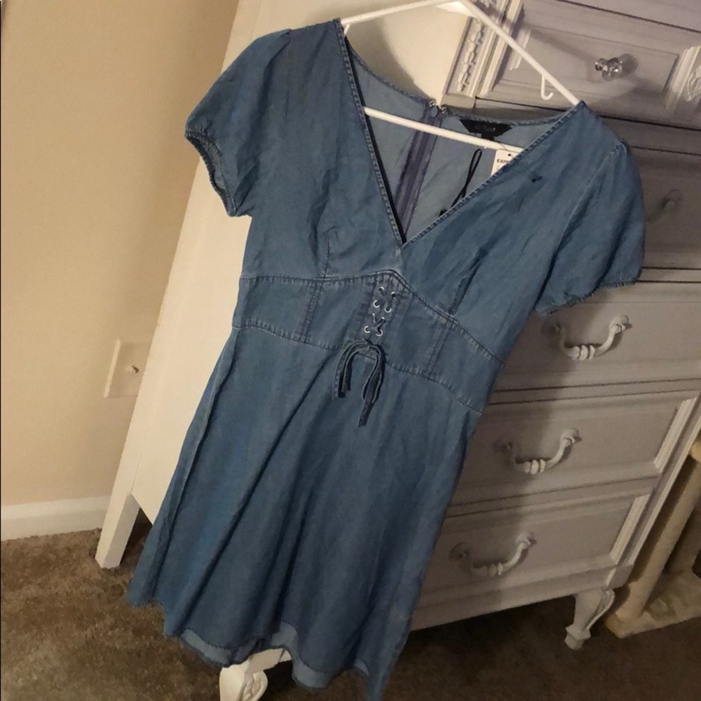 Express Denim Dress